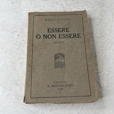 MARIO PUCCINI - ESSERE O NON