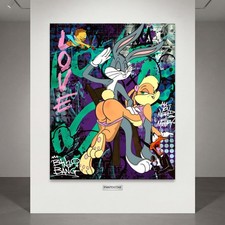 POP-ART Bugs e Lola Bunny in