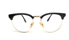 montatura per occhiali vista uomo metallo ovali anni 80 italy donna FIORUCCI