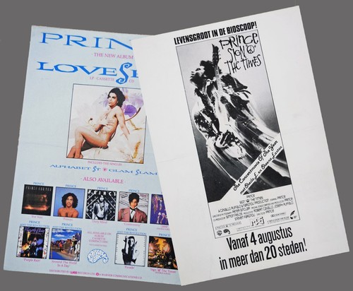 Prince lovesexy 1988 - a5, flyer