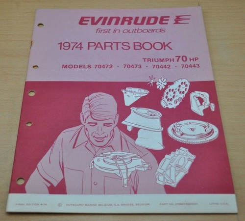 Omc evinrude triumph 70hp - omc,