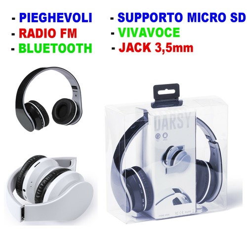 Auricolari cuffie bluetooth - cuffie,