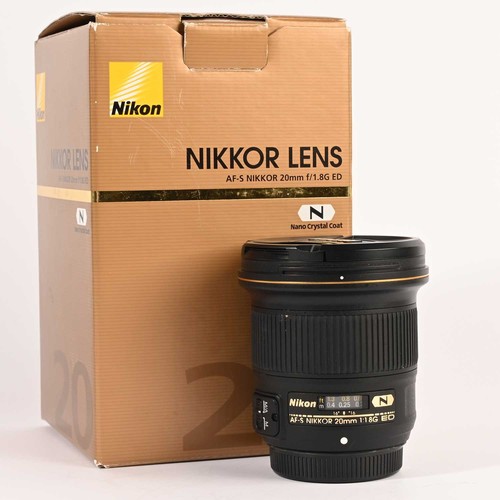Nikon nikkor f 1 8 - 20, f/1.8
