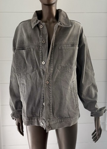 Giacca denim oversize