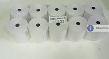 rotoli termici per stampanti, pos, calcolatrice, scommesse 80x80mm 55gr 10pz