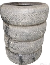 4 GOMME INVERNALI USATE 195/65 R15 91T MICHELIN ALPIN A4 PNEUMATICI