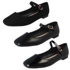 Scarpe Mary Jane Piatte Con
