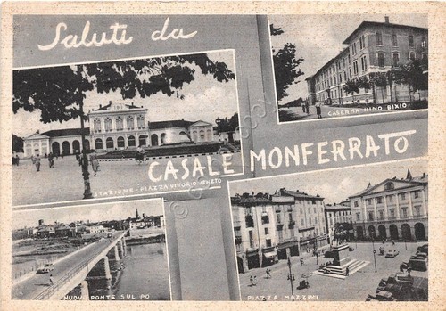 Cartolina postcard saluti - -,