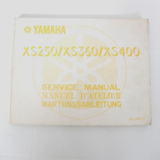 per yamaha XS 250 360 400 manuale officina service manual wartungsanleitung moto