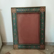 Cornice anticata in legno ideale per specchiera o quadro misura a luce 40 x 58cm