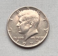 Moneta USA mezzo dollaro 1972