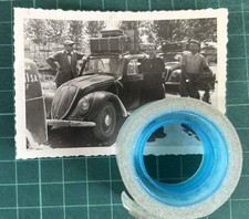 N.1 rara Foto FIAT 1500 al traghetto del Tanaro (Alba) del 1945