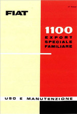 Fiat 1100 export - , uso