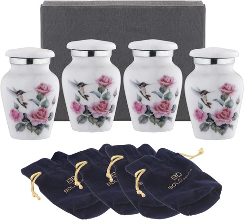 Set mini urne bianche - di,
