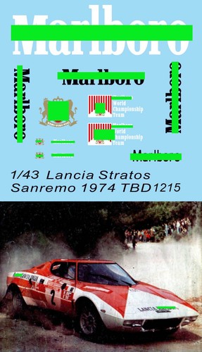 1/43 Decals mancanti per