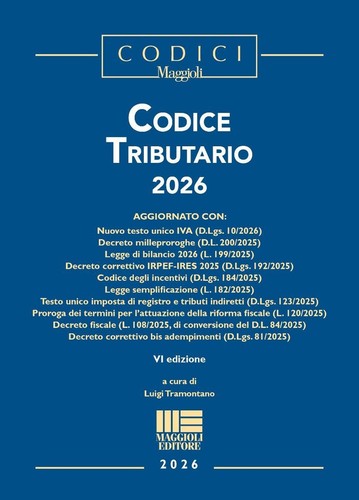 Codice tributario 2026 - ,