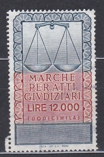 Italia 1991 marca da bollo - marca,