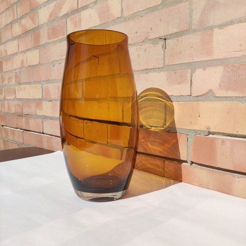 Vaso vetro ego venezia ambra - vaso,
