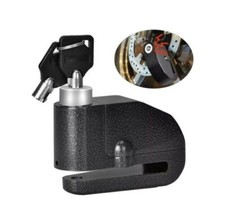 ALLARME BLOCCA DISCO LUCCHETTO CON SIRENA ANTIFURTO SICUREZZA PER MOTO BICI