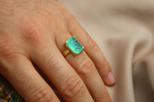 Anello in tormalina Paraiba