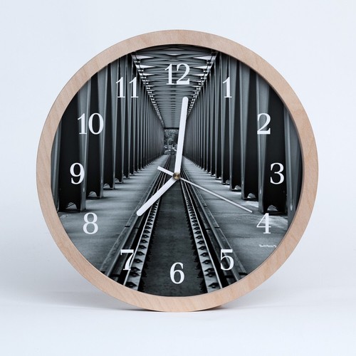 Orologio parete tondo legno - orologio, da