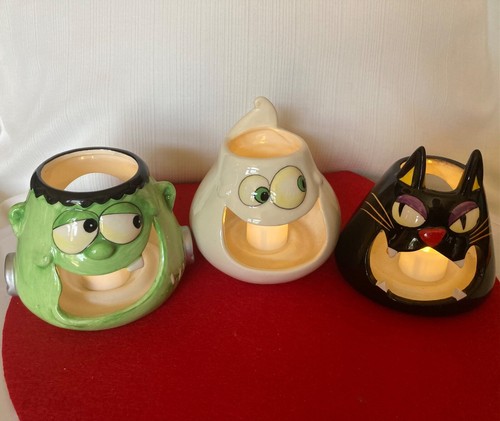 Set portacandele ceramica - set,