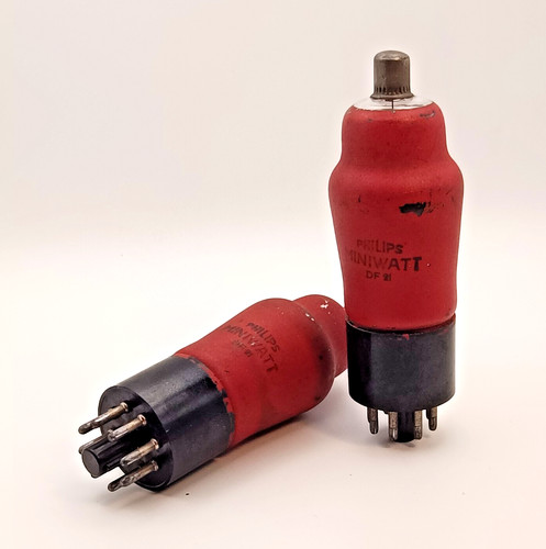 Valvole df21 philips - valvole, miniwatt-