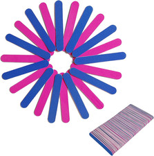 100 Mini Lime per Unghie a Doppia Faccia Grana 180/240, Portatile Professionale 