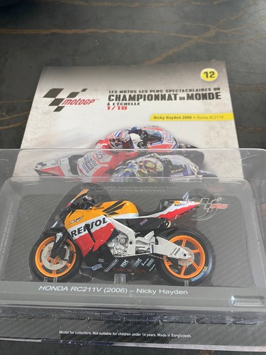 Altaya moto 18 honda - altaya, 1/18