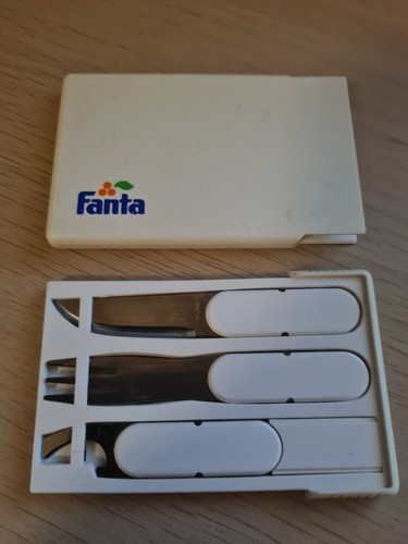 Gadget aranciata fanta posate - gadget,