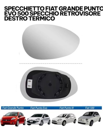 Specchietto fiat grande - specchietto, punto