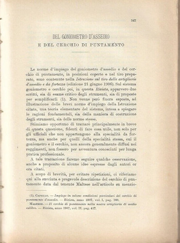 Del goniometro assedio - d'assedio,
