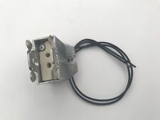 PORTALAMPADA CERAMICA GX9,5 CAVO TEFLON 35CM FARI TEATRO SCARICA ALOGENO