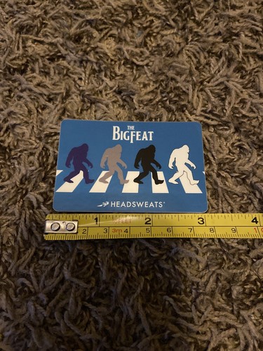 Adesivo headsweats big foot - adesivo,