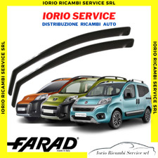 DEFLETTORI ARIA per FIAT FIORINO NEMO BIPPER QUBO FARAD fumè ANTITURBO ANTIVENTO