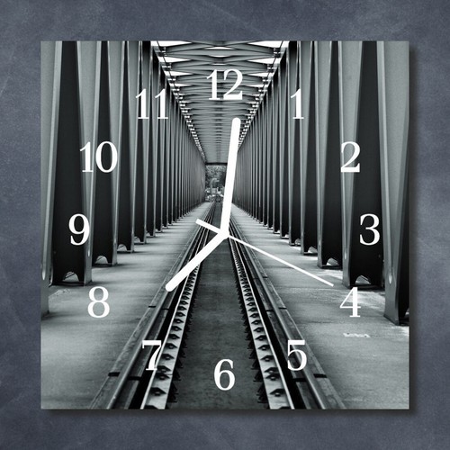 Orologio vetro temperato - vetro,