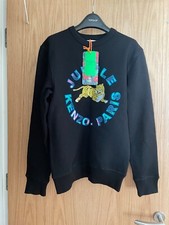 Felpa H&M X Kenzo nera a