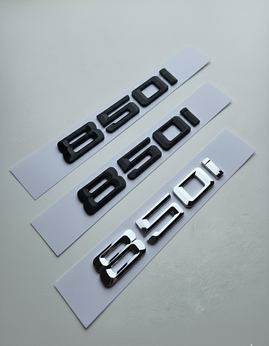 850i emblema nero