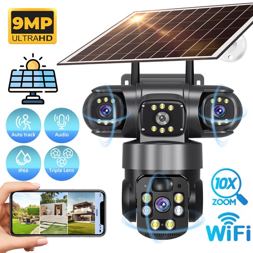 Solar powered wifi - powered, security