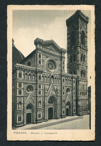 F803 cartolina firenze duomo - cartolina, e