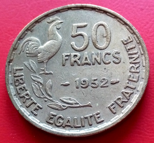 France francs 1952 guiraud - 50,