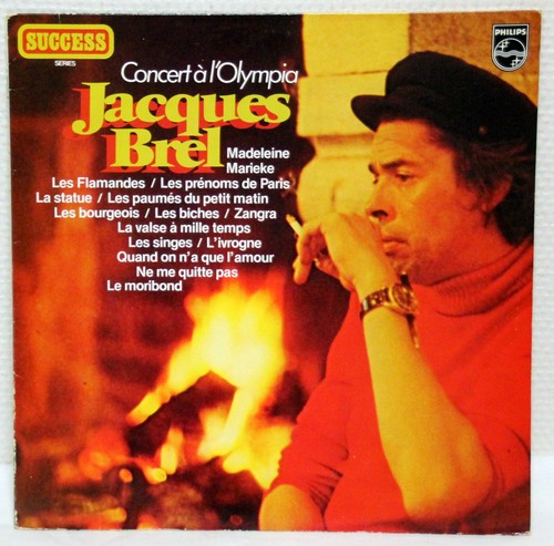 Vinyl jacques brel - -,