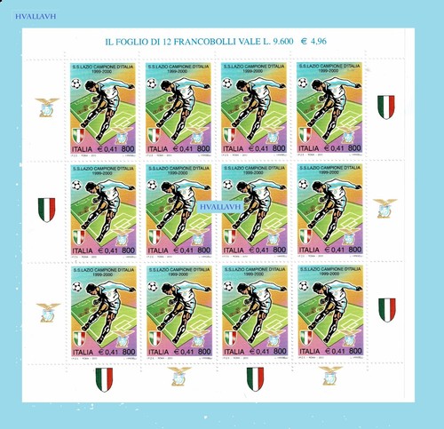 Lazio campione italia - lazio, d'italia
