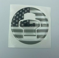 1 Adesivo Resinato  TAPPO SERBATOIO MOTOR BUELL-MOTOR BUELL TANK CAP STICKER 2