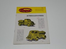 BERGOMI AUTOINNAFFIATRICI SU AUTOCARRI FIAT 671 N 642 N  615 N BROCHURE  (Z23)