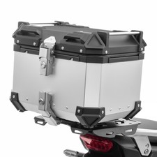 Bauletto alluminio per BMW K 1300 GT / R / S top case Bagtecs XB35 argento