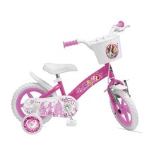 Bici Per Bambine Disney Delle Principesse 12 Bianca/Rosa