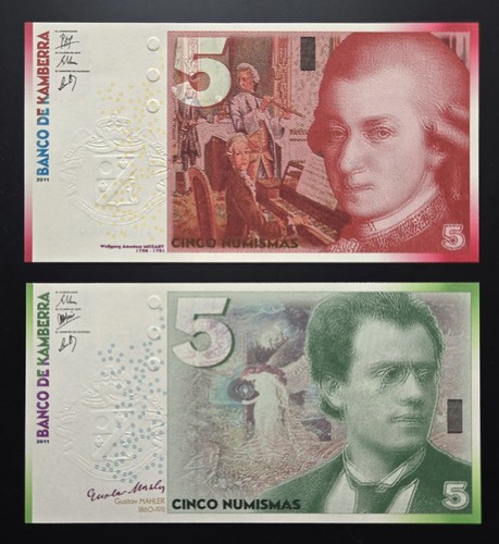 Kamberra numismi unc set - kamberra,