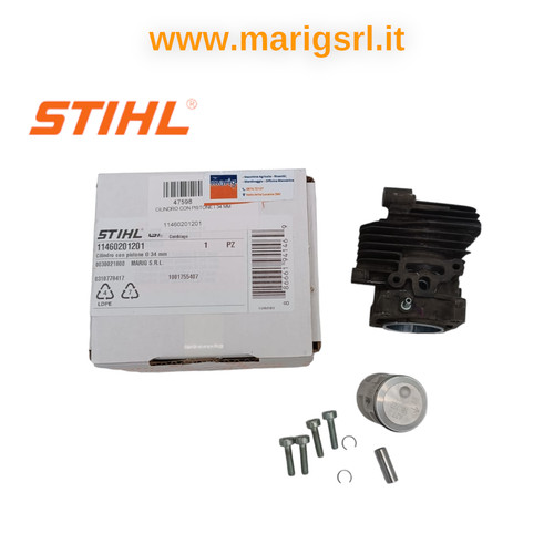 Kit cilindro pistone ø34mm - pistone,