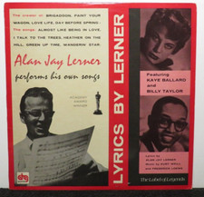 ALAN JAY LERNER LYRICS BY